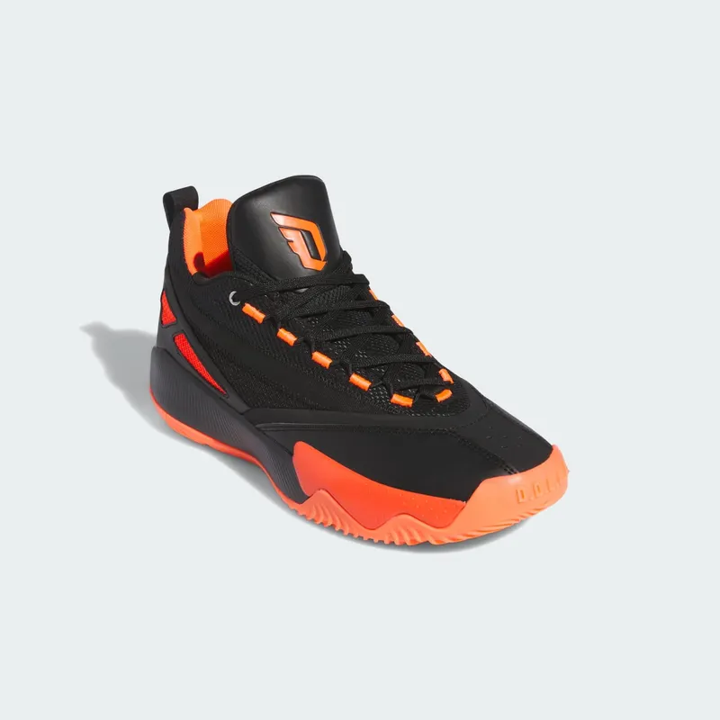 Adidas Dame Certified 2 Low “Core Black Solar Red Silver Metallic” (IE7791)