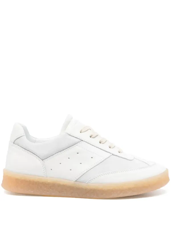 MM6 Maison Margiela 6 Court Sneakers – Weiß (S59WS0235)