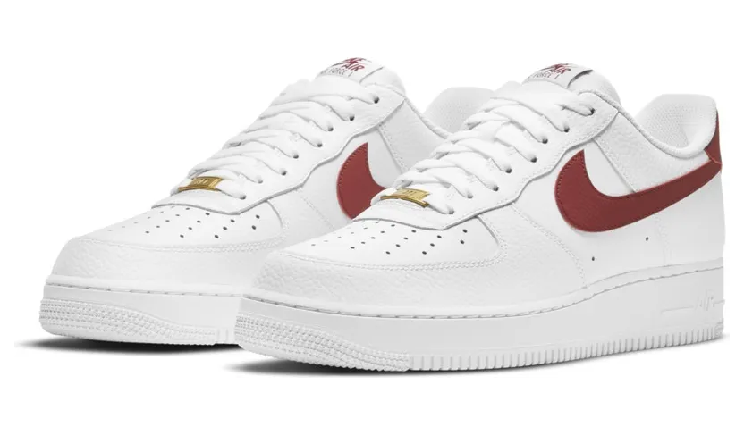 Nike Air Force 1 Low White Team Red