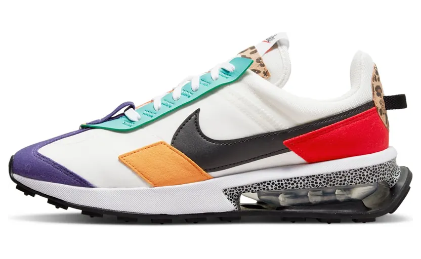 Nike Air Max Pre-Day SE Safari Mix “Summit White / Habanero Red / Light Curry / Black” (DH5111-100)