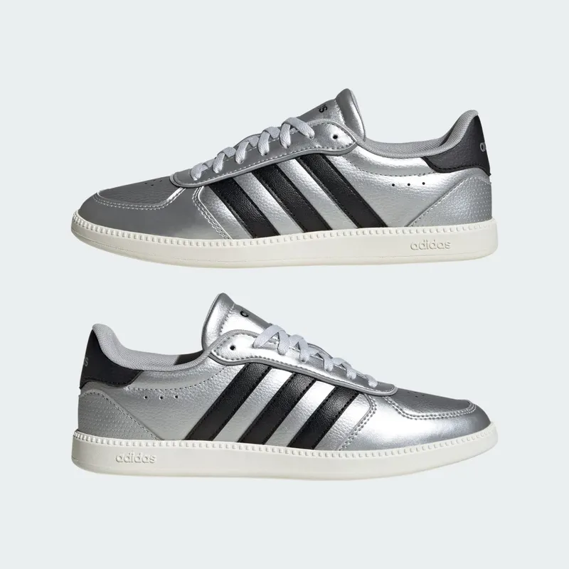 Adidas Breaknet Sleek Matte Silver / Core Black / Off White (JQ8263)