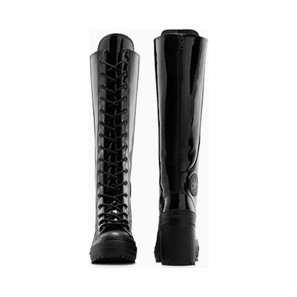 Converse Chuck 70 De Luxe Heel XXHi Platform Patent Leather Black/Black/Black (A13856C)