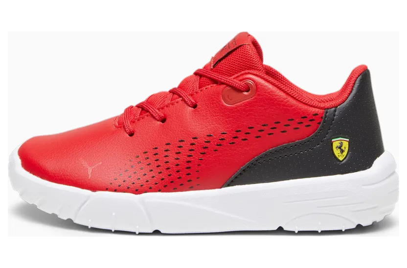 Puma Scuderia Ferrari Drift Cat Decima Motorsportschuhe Kinder Schwarz (307270-08)