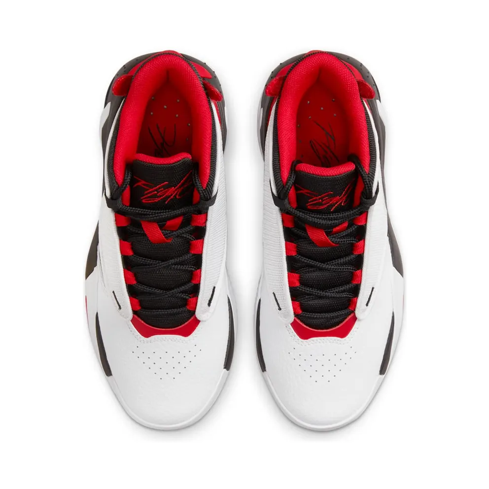 Jordan Max Aura 4 White Black University Red (DQ8404-106)