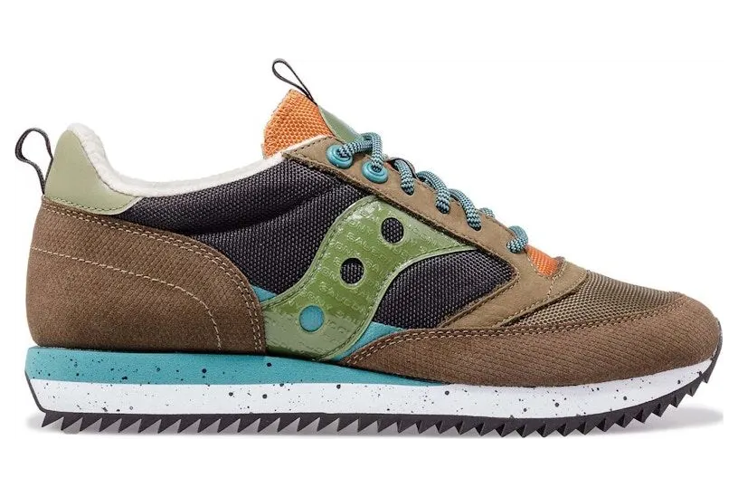 Saucony Jazz 81 Peak Brown Pesto Blue