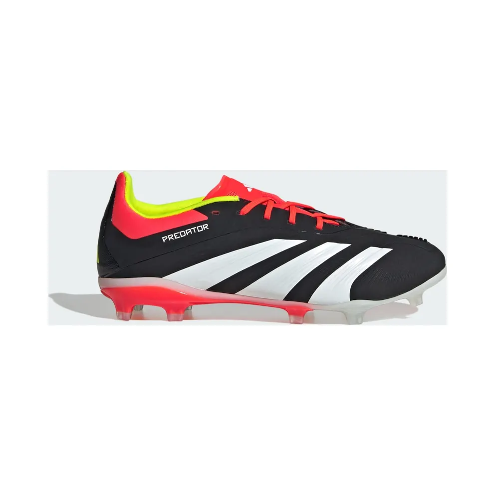 adidas Predator 24 Elite FG Core Black Cloud White Solar Red (IG7746)