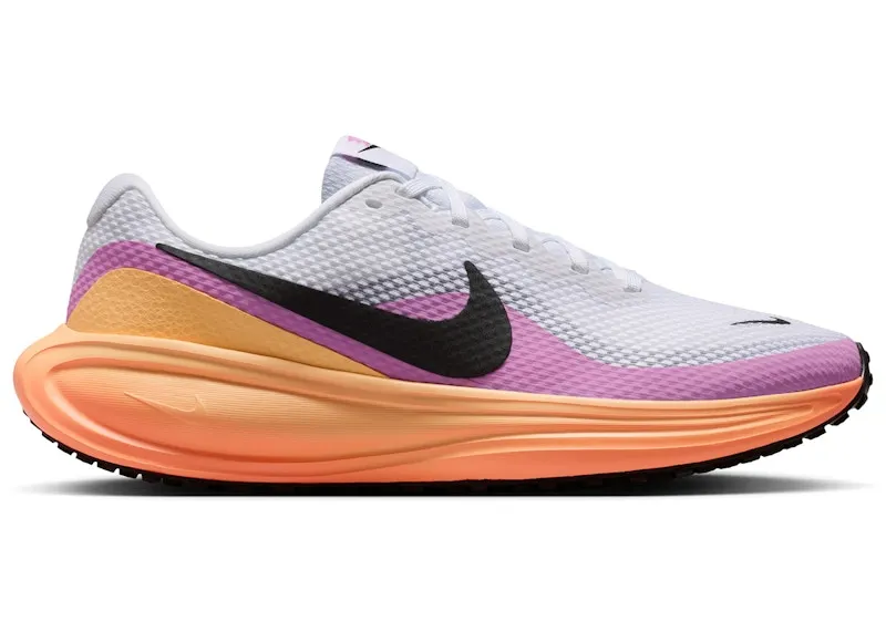 Nike Revolution 8 White Tangerine Tint Black (HJ8485-110)