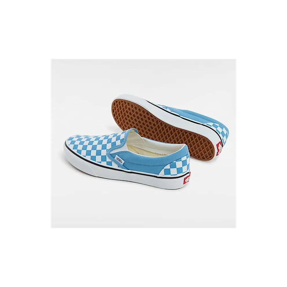 Vans Classic Slip-On Checkerboard Heritage Blue White (VN000D6BE2W)