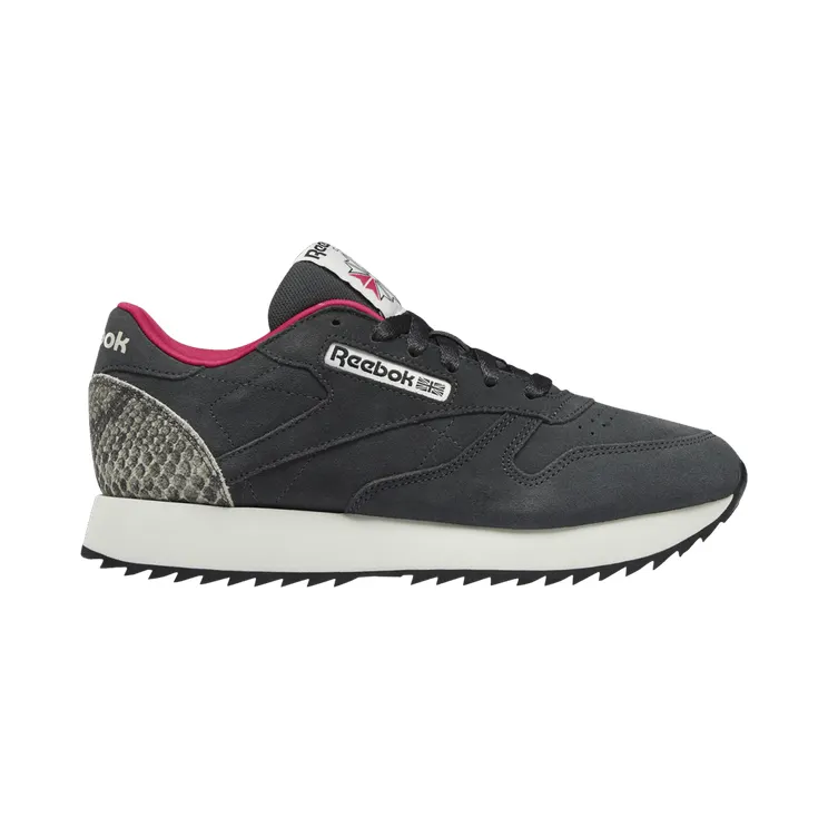 Reebok Cl Lthr Ripple Cold Grey 7 / Chalk / Pursuit Pink (GX5097)