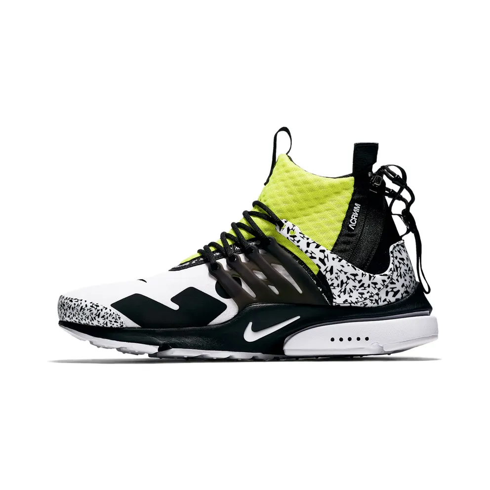 Nike x Acronym Air Presto Mid Dynamic Yellow (2018) (AH7832-100)