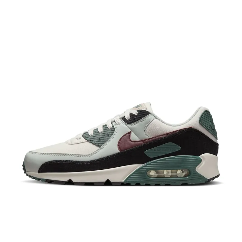 Nike Air Max 90 “Burgundy Crush Vintage Green” (FV6059-001)