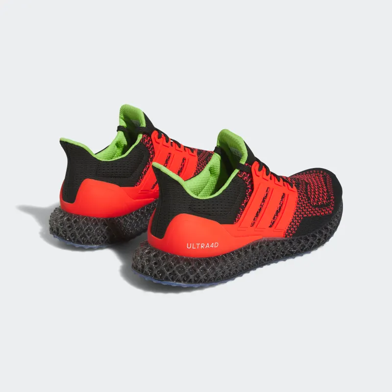Adidas Ultra adidas 4D Core Black / Bright Red / Semi Solar Green (HP9737)