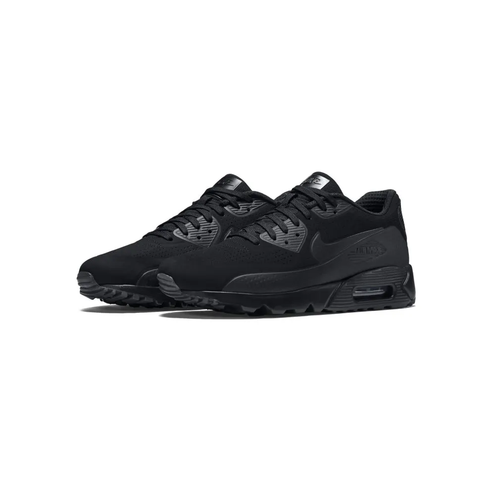 Nike Air Max 90 Ultra Moire Triple Black Black/Black-White (819477-010)