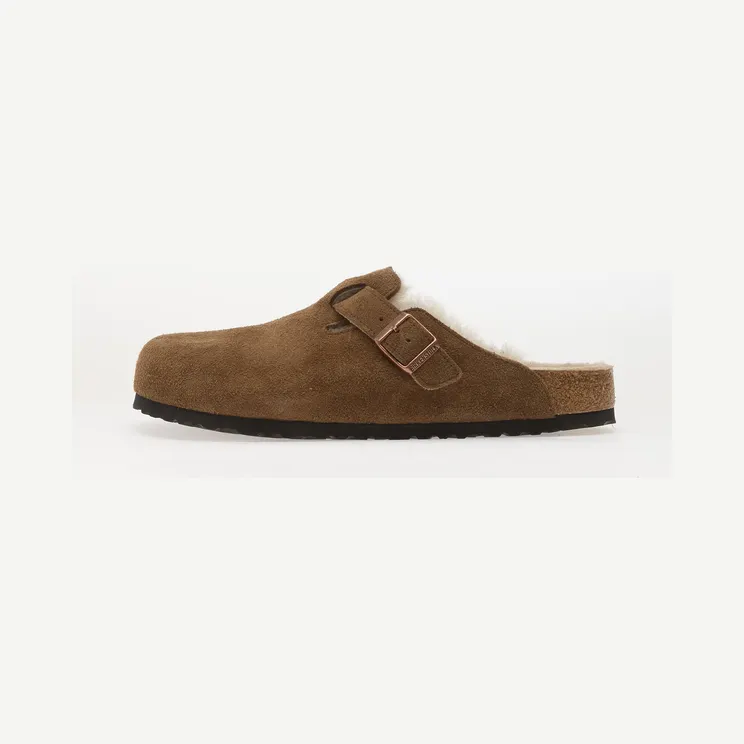 Shoes Birkenstock Boston Shear LEVE Dark Tea 43 (1032440)
