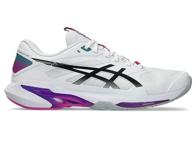 ASICS SOLUTION SPEED FF 4 “White / Digital Sakura” (1041A532-101)