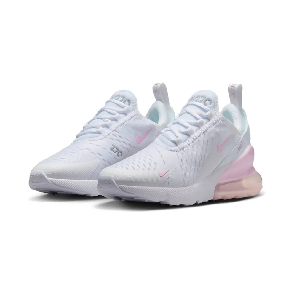 Nike Air Max 270 White Light Smoke Grey Pink Foam (943345-122)