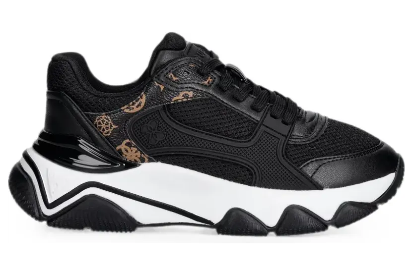 GUESS USA logo-print chunky-sole sneakers – Schwarz (FLTMZZE)