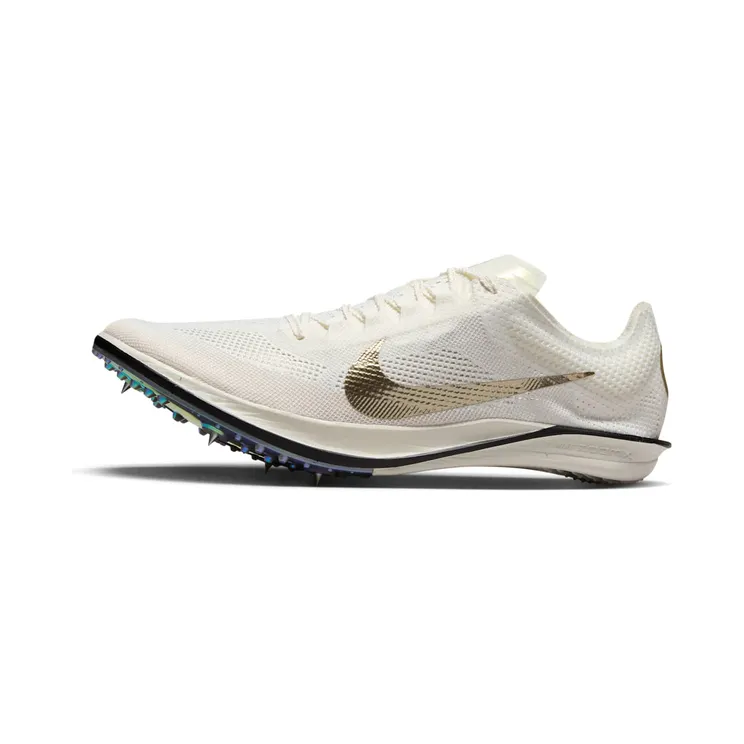 Nike ZoomX Dragonfly 2 Jakob A. Ingebrigtsen “Sail / Medium Ash / Black / Metallic Gold Grain” (IB8745-100)