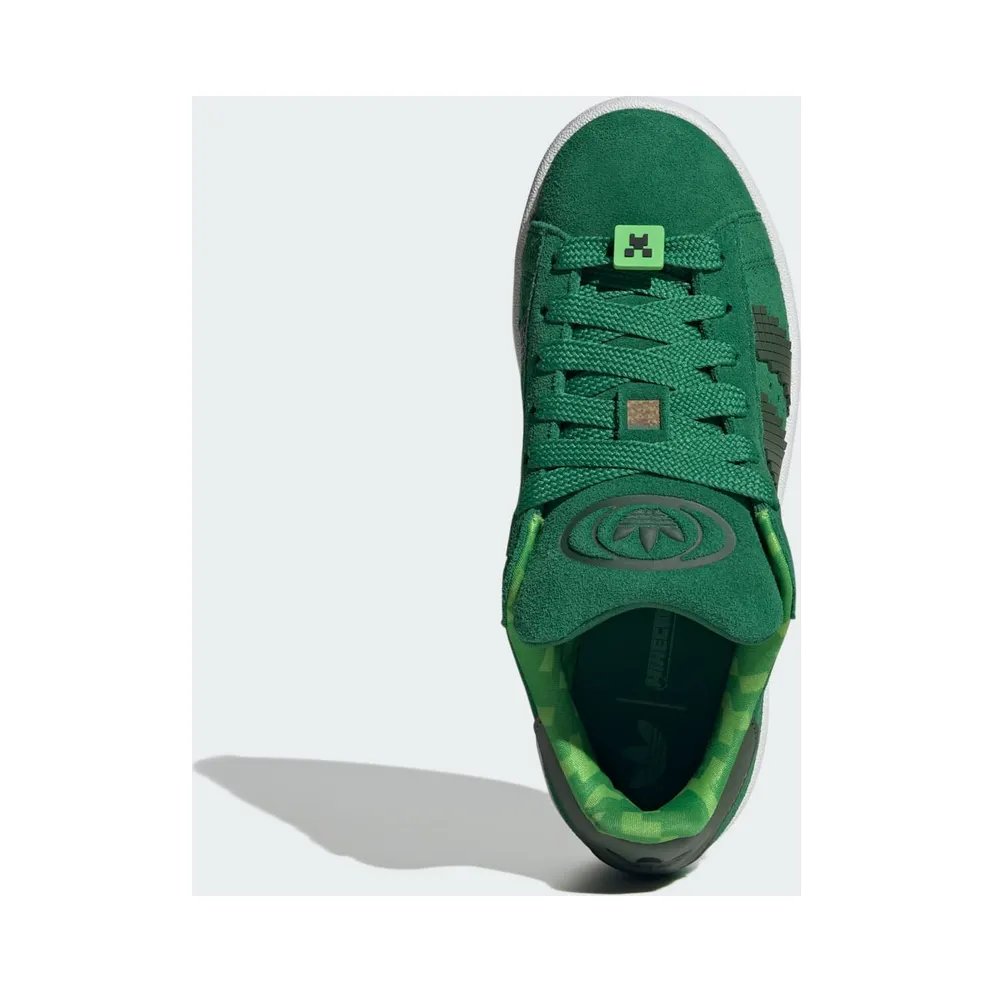Adidas Campus 00s x Minecraft Kids Green / Core Black / Gum (JS3778)