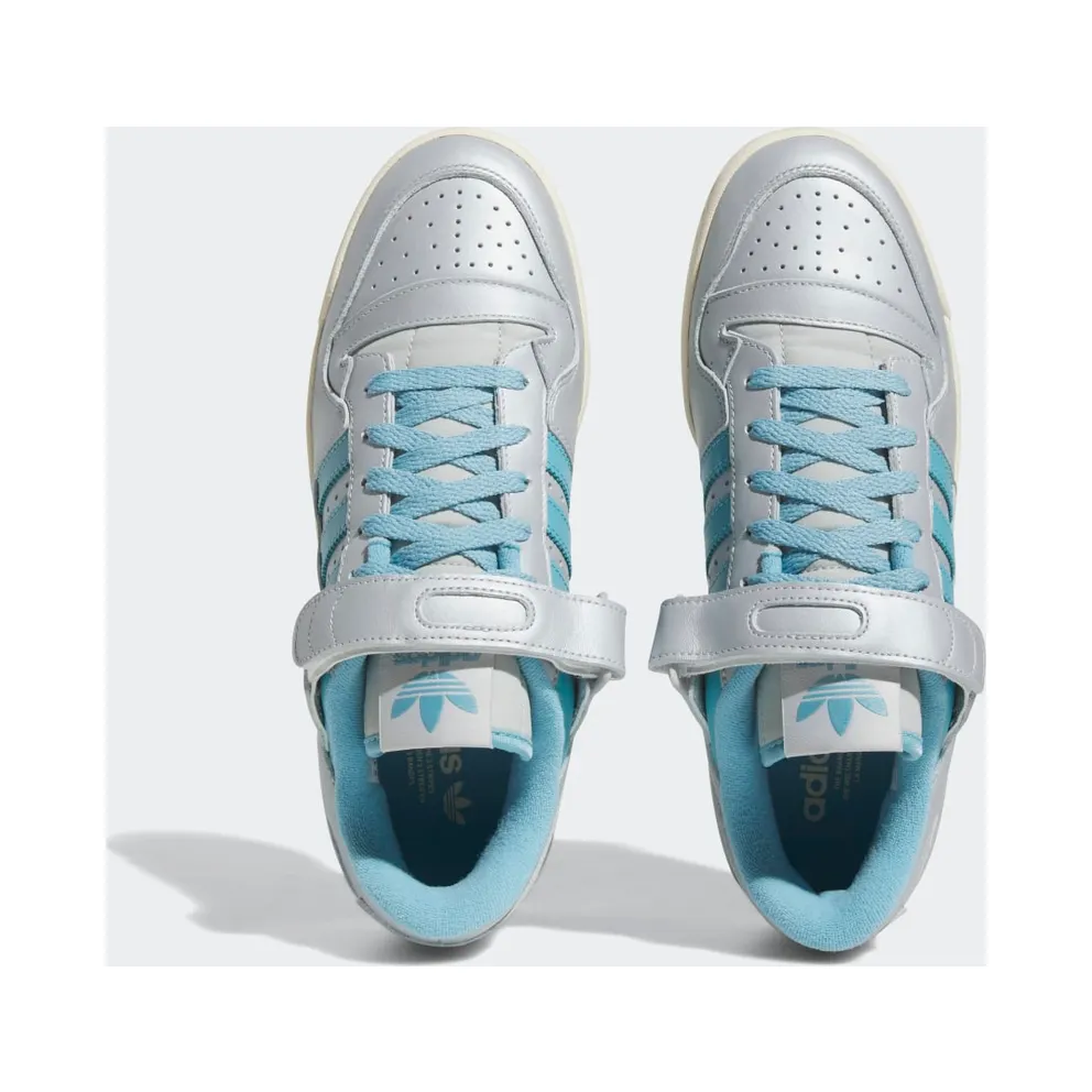 Adidas Forum 84 Low Silver Metallic / Preloved Blue / Grey Two (FZ6294)