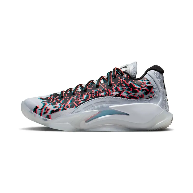 Jordan ZION 3 GS “Football Grey/Black/Flash Crimson/Chlorine Blue” (FZ4792-060)