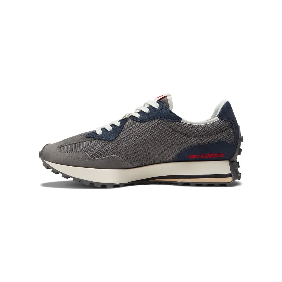 New Balance New Balance Unisex 327 Grey/Blue (MS327MD)