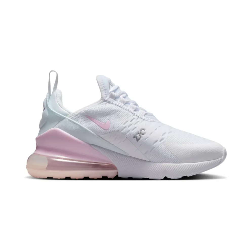 Nike Air Max 270 White Light Smoke Grey Pink Foam (943345-122)