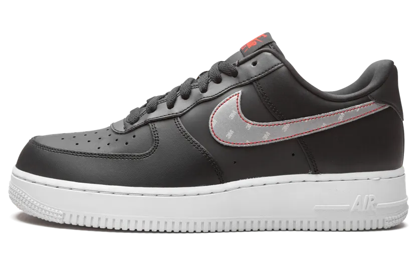 Nike Air Force 1 Low 3M Swoosh Black (CT2296-001/CT2296-003)