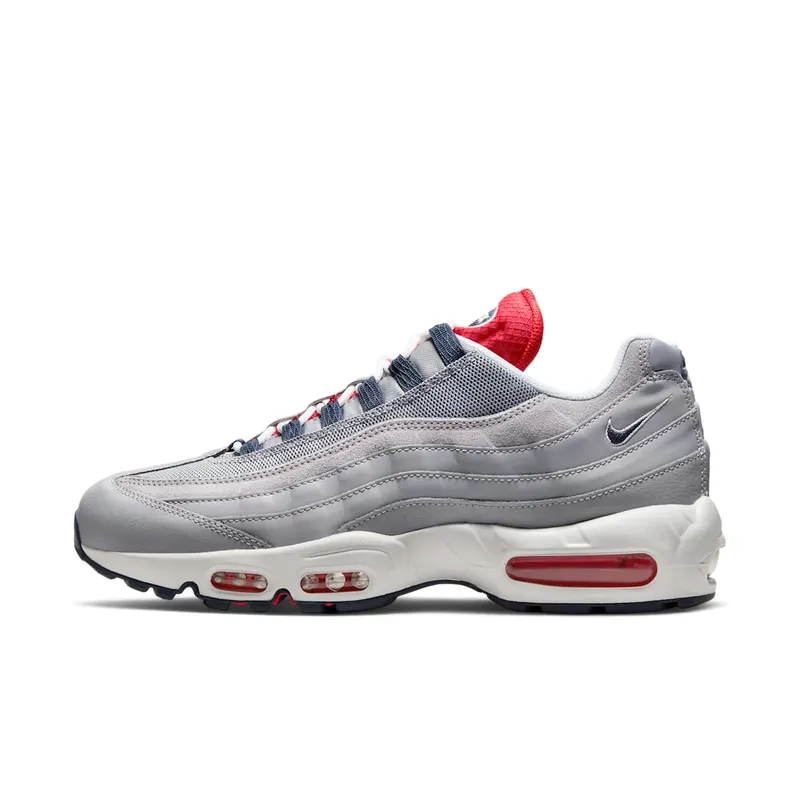 Nike Air Max 95 Grey Navy Crimson (DB0250-001)