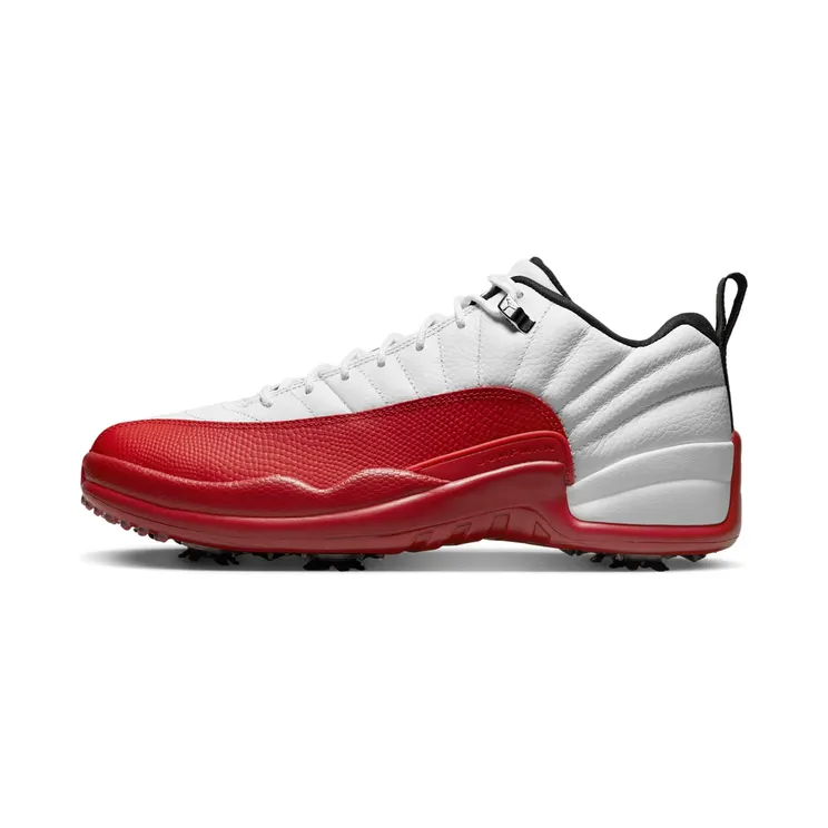 Air Jordan 12 Golf Cherry “White / Metallic Silver / Varsity Red” (DH4120-161)