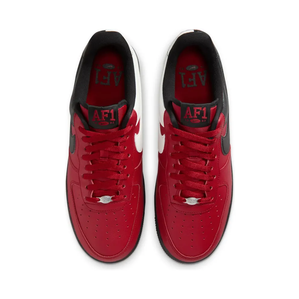 Nike Air Force 1 Low ’07 LV8 “Gym Red Summit White Black” (IB6847-600)