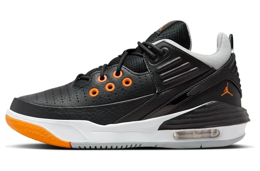 Jordan Max Aura 5 GS “Black/Orange-Grey” (DZ4352-008)
