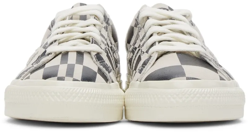 Converse One Star Blocked White/Black/White (172352C)