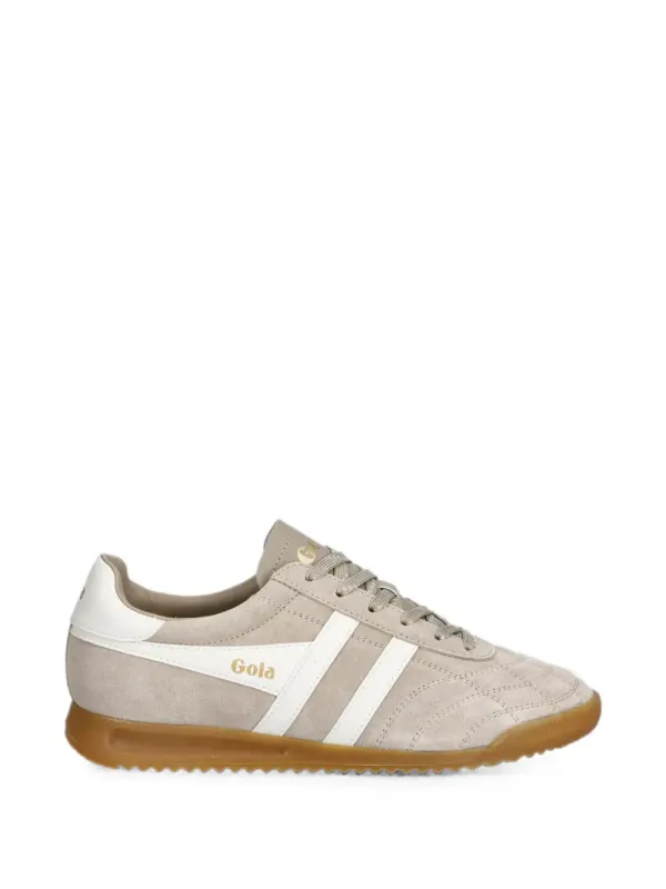 Gola Stadium with gewatteerde wreef and logo-print – Beige (CLB808CW2)
