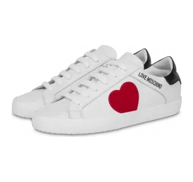 Moschino Sneakers Aus Wildleder Suede Heart (POLJA15402G1EI4310A)
