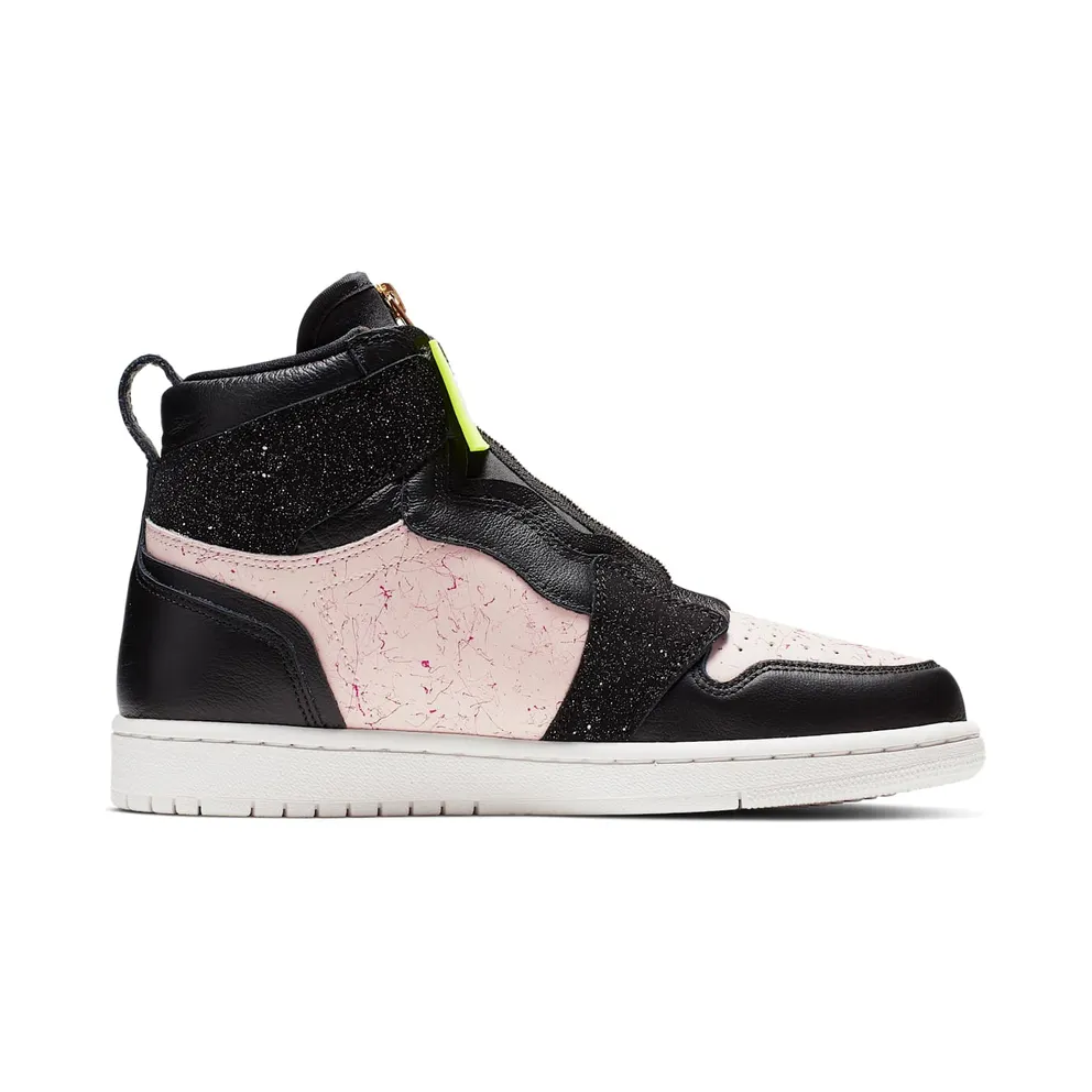 Jordan 1 Retro High Zip Silt Red (W) Black/Metallic Gold-Phantom-Silt Red (AQ3742-001)