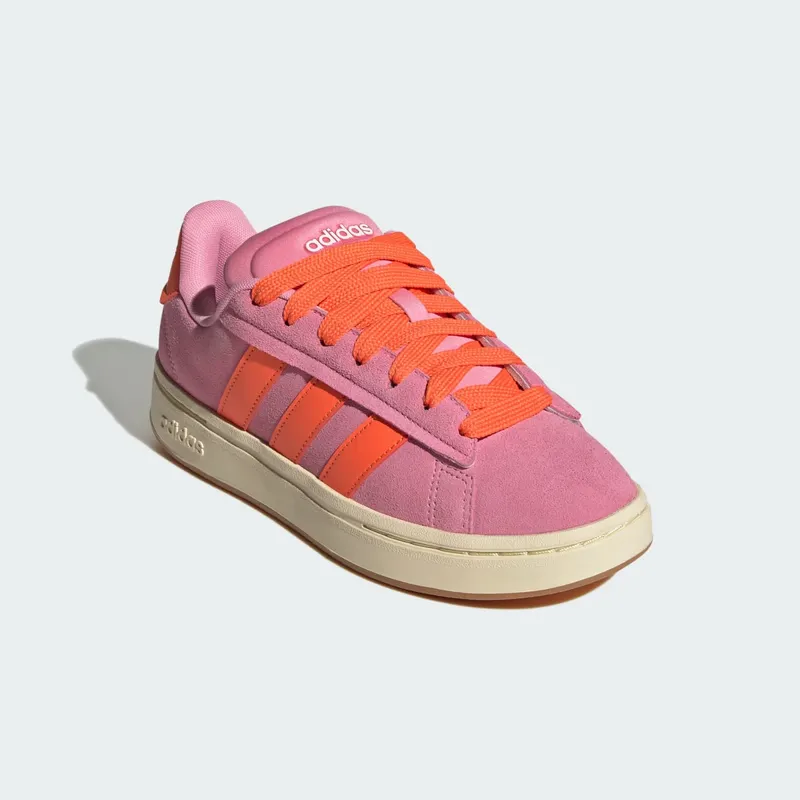 Adidas Grand Court Alpha Bliss Pink / Semi Impact Orange / Gum (JQ3001)
