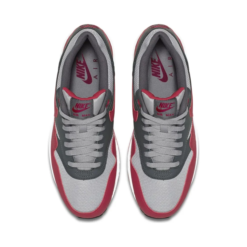 Nike Air Max1 Essential Wolf Grey/Gym Red-Dark Grey (537383-062)