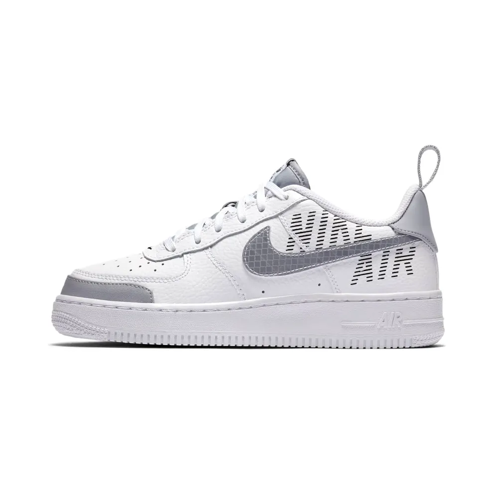 Nike Air Force 1 Low LV8 White Wolf Grey (GS) (BQ5484-100)