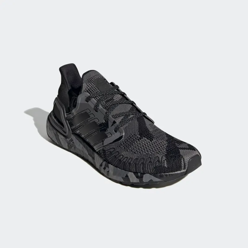 adidas Ultra Boost 20 Geometric Black Grey Core Black/Core Black/Grey Four (FV8329)
