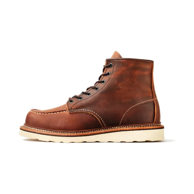 Red Wing Classic Moc “Wide – Brown Leather / Black” (1907-WIDE)