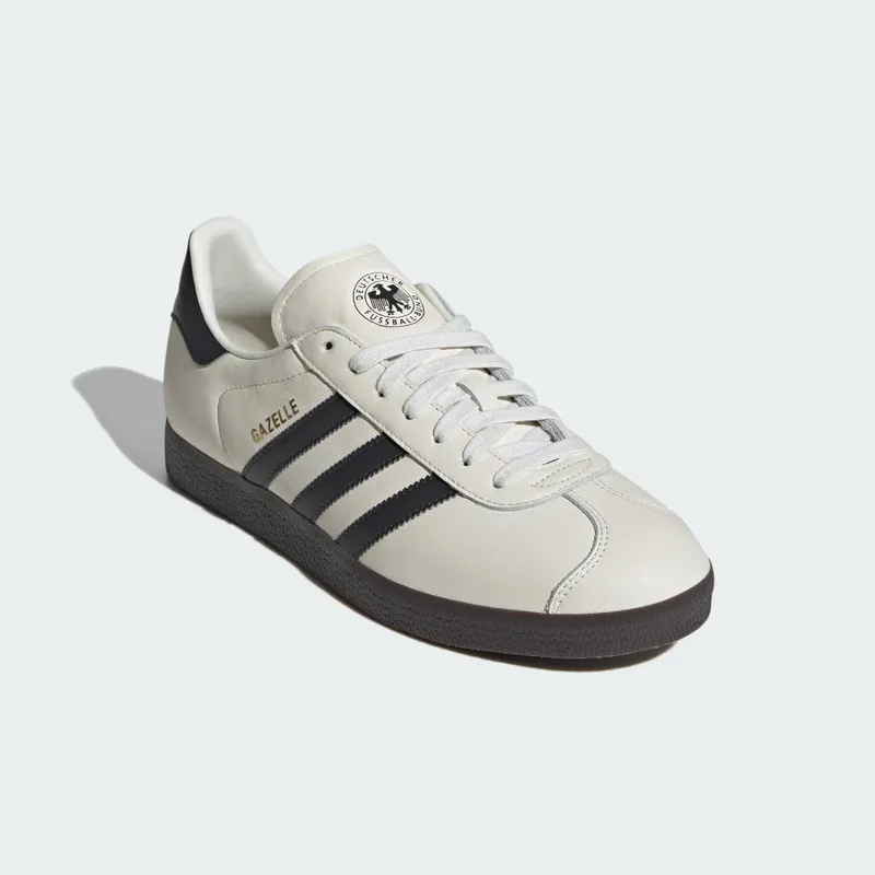 adidas Gazelle Duitsland Off White / Utility Black / Gum (ID3719)