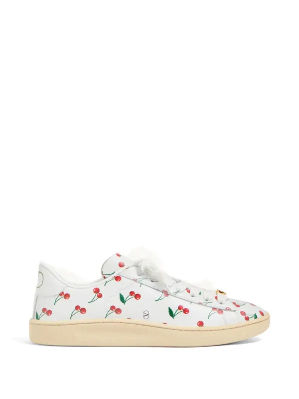 Valentino Garavani Royco sneakers with Cherryfic-print – White (WS0LX9DRJ)