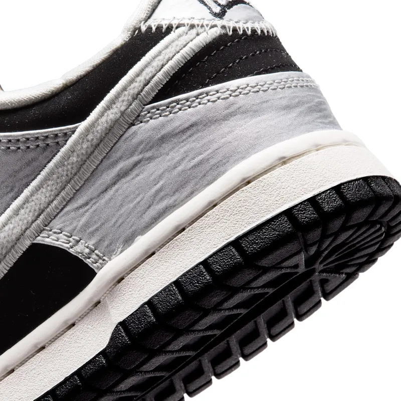 Nike Dunk Low LV8 GS “Metallic Silver Black Sail” (IV5971-001)