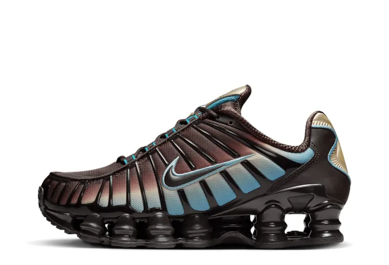 Nike Shox TL Velvet Brown Denim Turquoise (IB4340-200)