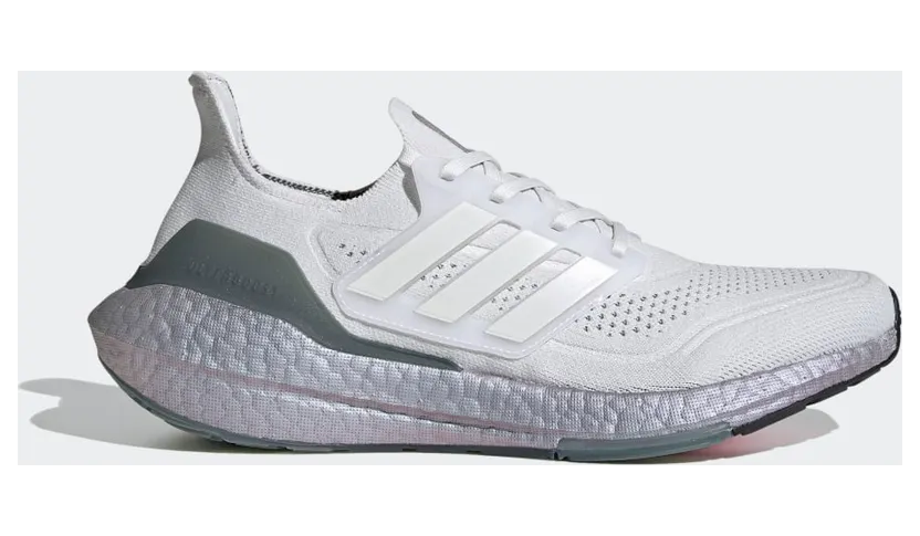 adidas Ultraboost 21 Crystal White / Crystal White / Hazy Green (FY0383)