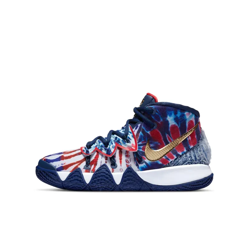 Nike Kybrid S2 Tie Dye USA (GS) Blue Void/Metallic Gold-Photo Blue-White (CV0097-400)