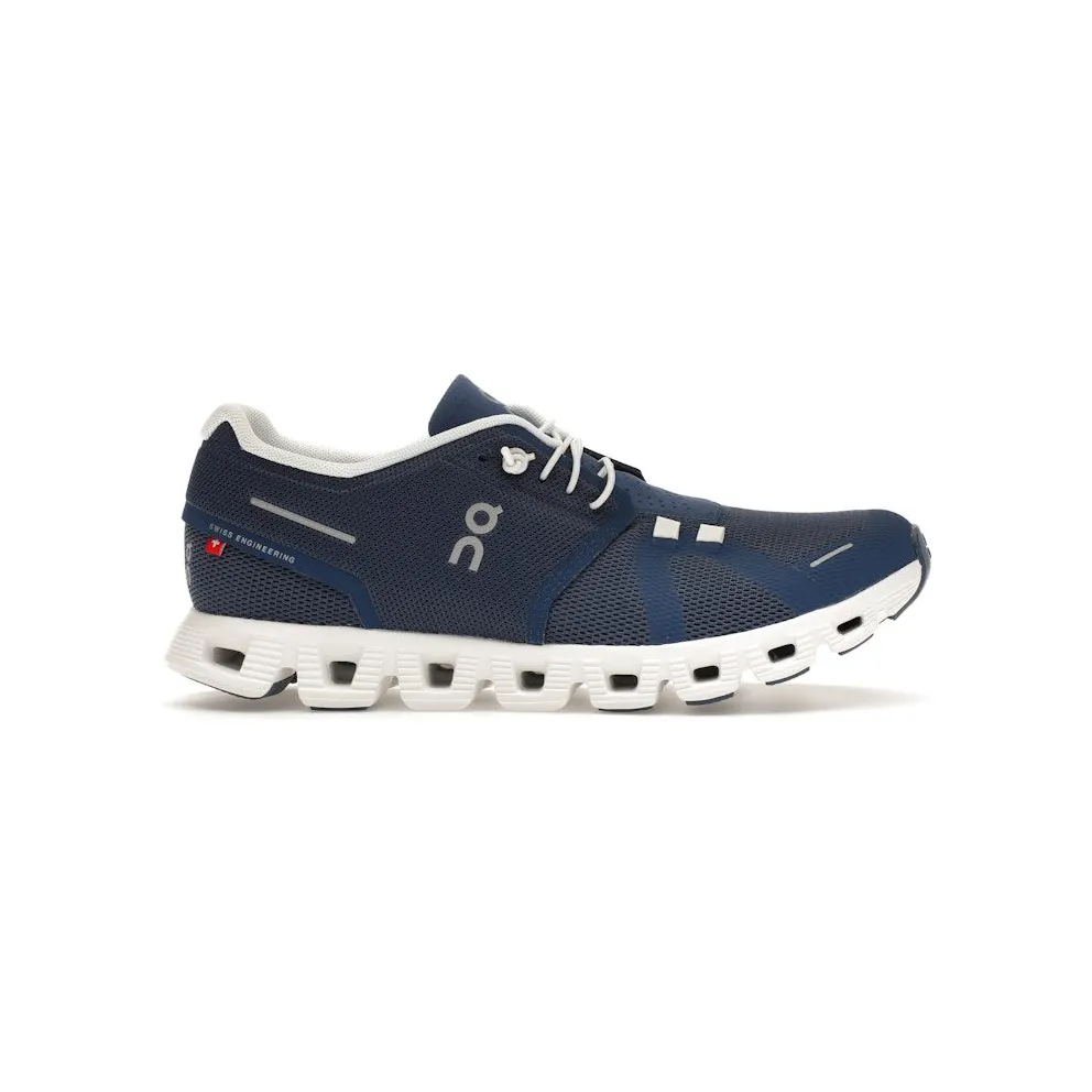 On Running Cloud 5 Denim White (59.98901)
