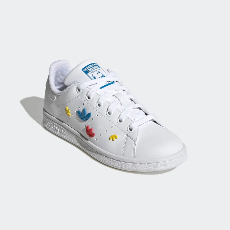 Adidas Stan Smith Cloud White / Red / Bright Blue (GY4244)