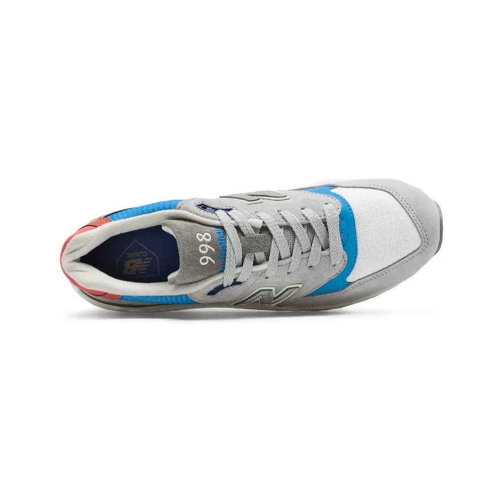 New Balance 998 Grey Light Blue Red Grey/Light Blue-Red (M998CNG)